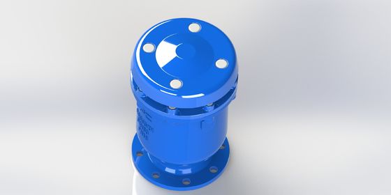 مجموعة صمامات تحرير الهواء مع هيكل من حديد الدكتايل ذو الختم المرن وتصنيف الضغط PN10-16-25