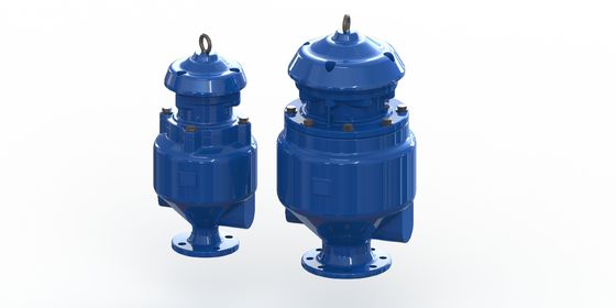 صمام تنفيس هواء الصرف الصحي DN50-DN200 بتصنيف درجة حرارة ≤80℃ ونطاق ضغط PN10-PN40 لأنظمة صمامات هواء الصرف الصحي