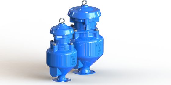 صمام إطلاق الهواء الصرف الصحي الحديدي المرن مع مقاومة درجة حرارة عالية ≤ 80 °C ومكافحة التآكل لأنظمة مياه الصرف الصحي