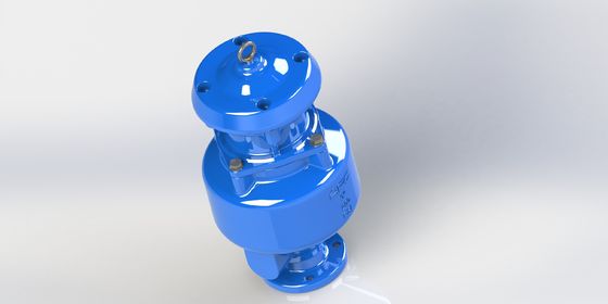 صمام إطلاق الهواء الصرف الصحي مع نطاق الحجم DN50-DN200 أجزاء داخلية 316SS ومعايير الضغط PN10-PN40