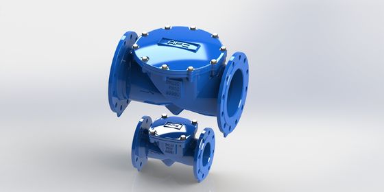EN12266 معيار الاختبار صمام الاختبار المرن المتحرك مع نوع اتصال السترة ومادة الختم EPDM لمراقبة السوائل الصناعية