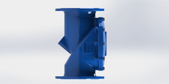 صمام عدم رجوع مرن DN50-700 ذو مفصلة مع وصلة فلنجة PN10 وختم EPDM لأنظمة السوائل الصناعية