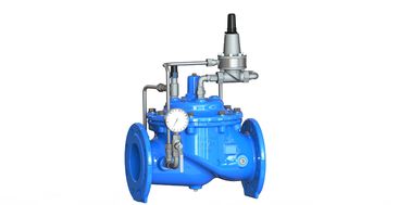 صمام دعم الضغط الحديدي المرن 2-40 بوصة PN10-PN25