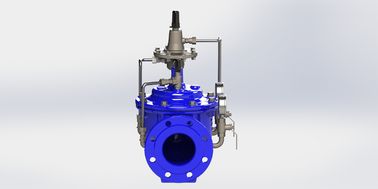 التشغيل اليدوي SS304 صمام تحكم تدفق المياه الطيار EPDM مواد الختم للختم