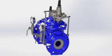 التشغيل اليدوي SS304 صمام تحكم تدفق المياه الطيار EPDM مواد الختم للختم