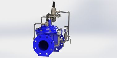 SS304 صمام التحكم في تدفق التيار PN10/16/25 Ral5005 لـ 0-80 درجة فهرنهايت