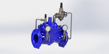 صمام تحكم تدفق EPDM الختم SS304 Pilot EN1074-5 الحجاب الحاجز المعزز من النايلون
