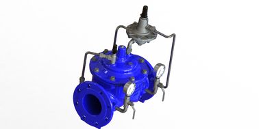صمام تحكم تدفق EPDM الختم SS304 Pilot EN1074-5 الحجاب الحاجز المعزز من النايلون