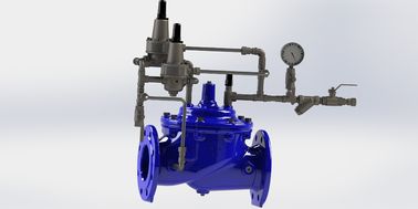 PN16 صمام توقّع التموجات الحديدية المضغوطة EPDM طرازات الكرة