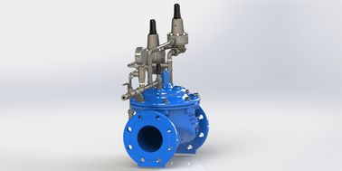 الصمام اليدوي من نوع الكرة الأرضية / المتوقع لزيادة الطاقة A2A5 مع EPDM الحجاب الحاجز والاتصال النهائي للشريط