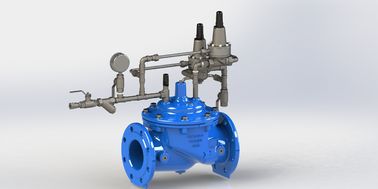 EN1074-5 الصمام المتوقع للزيادة الصمام النيلون تعزيز الحجاب الحاجز مع المطاط EPDM