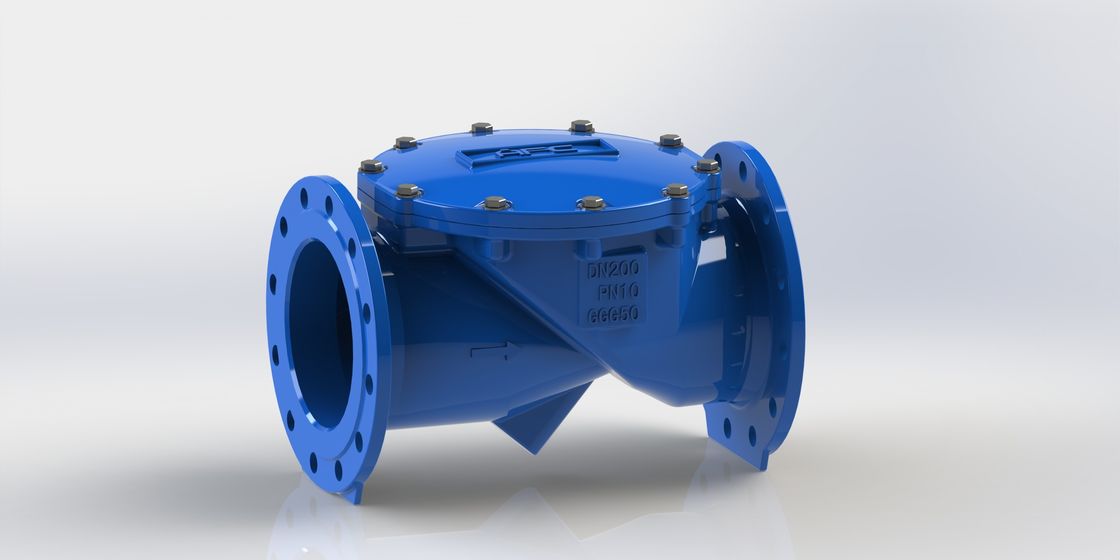 صمام التحقق المرن مع مواد EPDM الختم وحجم DN50-700 للتطبيقات الصناعية