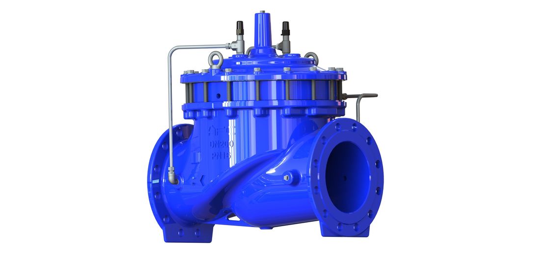 صمام تحكم في المياه P500 مع الفولاذ المقاوم للصدأ SS304، وحشوات مطاطية EPDM، وشهادة NSF61 لإدارة التدفق الدقيقة