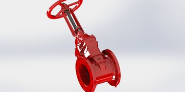 عمل خفيف عزم 12 بوصة Fm صمام بوابة مع EPDM الختم