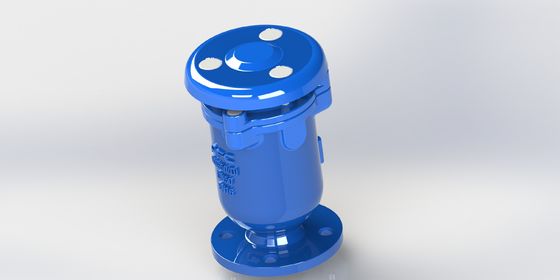 صمام إطلاق الهواء 50-300 ملم الحديد الرقيق مع وظائف ثلاثية لأنظمة السوائل الصناعية