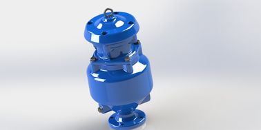 DN50-DN200 صمام إطلاق الهواء من الصرف الصحي الحديدي المرن مع نوع الاتصال بالشريحة / الخيوط