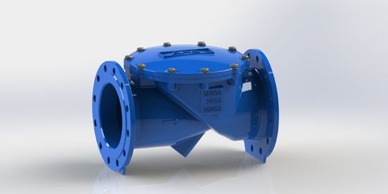 صمام التحقق المرن مع مواد EPDM الختم وحجم DN50-700 للتطبيقات الصناعية